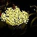 Vmanoo Battery Operated Timer String Lights 50 LED Blossom Flower Fairy Christmas Lighting Decor For Outdoor, Indoor, Garden, Patio, Bedroom Wedding Decorations (Warm White)