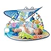 Bright Starts, Disney Baby, Finding Nemo Ocean Lights Baby Activity Gym and Play Mat with Detachable Toys, Sound and…
