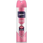 ABOVE 48 Hours Antiperspirant Deodorant, Candy, 3.17 oz - Dry Spray Deodorant for Women - Notes of Lime, Tangerine and Apricot - Antiperspirant Spray.