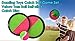 Dazzling Toys Catch Ball Set | Self Stick Toss and Catch Sports Family Game for Ages 3 and Up | Paddle Ballgame with Catch Mitt and Activity Ball (1 Pack)
