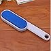 KitMax (TM Pack of 2 Magic Static Electricity Cloth Fluff Brush Clothing Electrostatic Cleaning Dust Brush Pet Hair Scrubbing Remover (Color May Vary)