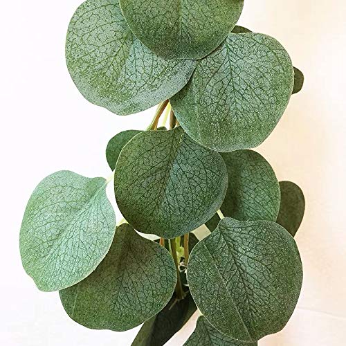 LYLYFAN Eucalyptus Garland 6Ft Artificial Eucalyptus Garland Eucalyptus Greenery Garland Wedding Backdrop Arch Wall Decor