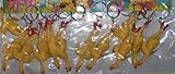 12-3 inch Soft Rubber Chicken Key Chain - Gag Gift
