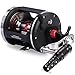 One Bass Fishing Reels Level Wind Trolling Reel Conventional Jigging Reel for Saltwater Big Game Fishing