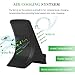 Fast Wireless Charger, Qi Wireless Charging Station Stand with Cooling Fan Compatible for iPhone X 8/8 Plus, Samsung Galaxy S8, S8 Plus, S7, S7 Edge, Note 8 and All Qi-Enabled Devices-No AC Adapter