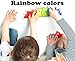 Cats Puzzle Best for 3 to 5 y.o. Chunky Wooden Rainbow Colors Shapes Animals - Birthday Gift for Kids and Toddlers Baby - Boys and Girls - Montessori Preschool Learning Jigsaw 5 4 3 Year Old