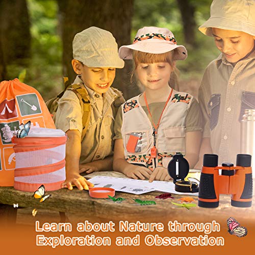 Joyjoz Kids Adventure Kit,Kids Explorer Set,Camping Gear Bug Catcher