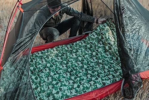 Ultralight 900 Fill Power Down Quilt Sleeping Bag 1 Pound Ultra Compact Camouflage for