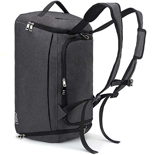 CySILI-Reisetasche-Sporttasche-mit-Rucksack-Handgepaeck-mit-Schuhfach-Nassfach-Zahlenschloss-Maenner-Frauen-Fitnesstasche-Tasche-fuer-Sport-Fitness42L-Gym-Travel-Bag-Duffel-Bag