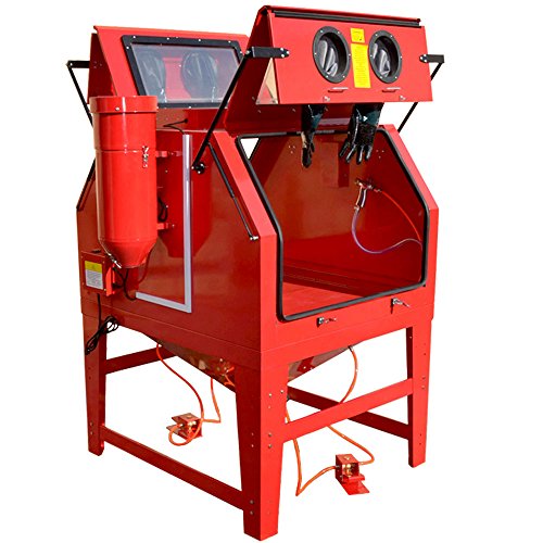 1200L Large Industrial Sandblast Abrasive Sandblaster Tank DOUBLE DOORS Buy Online in