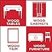 Magic Wood Cleaner and Polish - 14 Fluid Ounce - Furniture Table Chairs Wood Cabinets Clean and Restore Shine