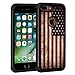 iPhone 7 Plus Case,iPhone 8 Plus Case,Rossy Retro Vintage Old USA American Flag Design Shock-Absorption Hybrid Dual Layer Armor Defender Protective Case Cover for Apple iPhone 7 Plus/iPhone 8 Plus
