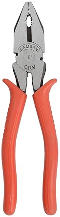 Samsan Steel Combination Plier (Red)
