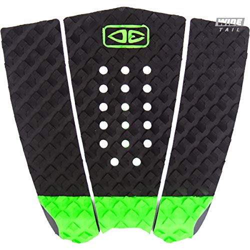 Ocean & Earth Simple Jack Hybrid Wide Tail Black/Lime Surfboard Traction Pad
