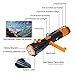 LifeLight LED Emergency Flashlight Car Window Breaker and Seatbelt Cutter - Hand Crank Charger Water Resistant Multi-Purpose Hand Crank Flashlight, Emergency Car Escape Toolkit, Flashlights