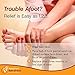 Natural Foot Metatarsal Foot Pads - Pain Relief for Ball-of-Foot and Other Foot Problems - Evenly Distributes Pressure on Feet - One Size Fits Most - 2 Pack of Gel Cushions