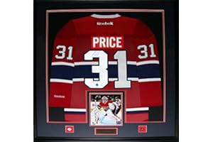 Carey Price Montreal Canadiens Signed Jersey Hockey Collector Frame