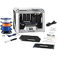 Dremel - 3D40-FLX-EDU DigiLab 3D40 Flex 3D Printer w/Extra Supplies, 30 Lesson Plans, Professional Development Course, Flexible Build Plate, Automated 9-Point Leveling, PC & MAC OS, Chromebook, iPad Compatible