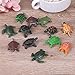 AOPOO 24 Pieces Turtle Figurines Realistic Sea Turtle Decorations Lifelike Tortoises Ocean Animal Small Turtle Plastic for Party Favor Decoration