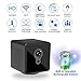 Relohas Mini Spy Hidden Camera, 1080P Spy Camera Wireless Hidden WiFi Upgraded Night Vision Spy Cam Live Streaming, Portable Nanny Cam with Motion Detection for Indoor/ Outdoor (with Cell Phone APP)