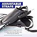 Seavenger Torpedo Swim Fins | Travel Size | Snorkeling Flippers with Mesh Bag for Women, Men and Kids (Red, S/M)
