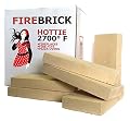 Fire Brick Kit of 6 replacements for stoves, fire pits and pizza ovens