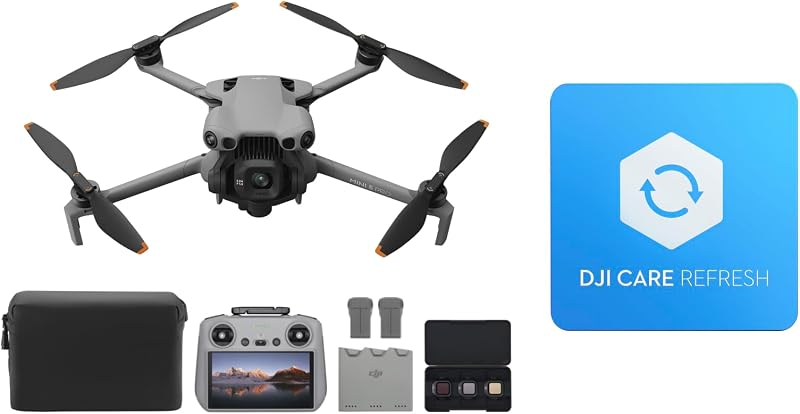 Mini 5 Pro Combo Fly More con DJI RC 2 e DJI Care di 1 anno, C0