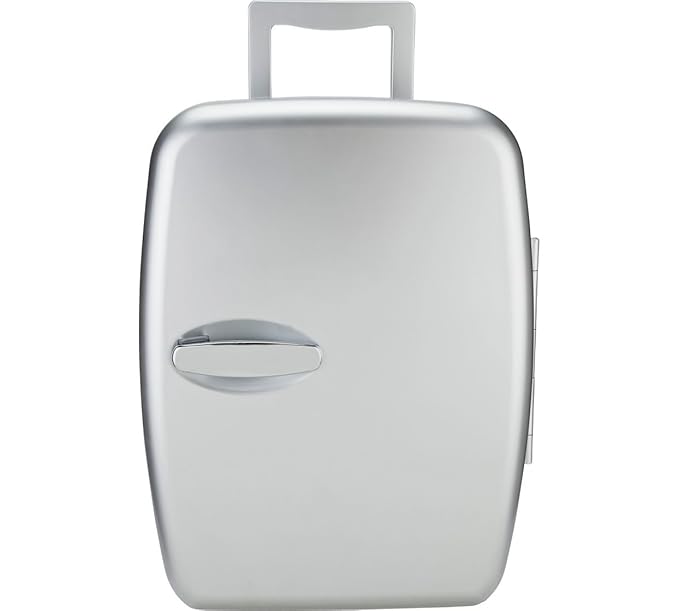 14 litros Retro plateado Mini nevera: Amazon.es: Deportes y aire libre