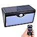 Solar Motion Sensor Lights Security Lights with Remote Control 60 LED Wireless Waterproof Outdoor Wall Lights with 120 Degree Wide Angle for Garden Patio Pathway Yard Driveway