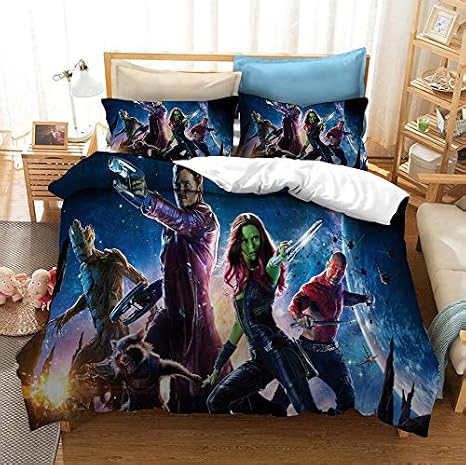 Guardians of The Galaxy Duvet Cover Set Bedding Set 3 Pieces