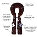 PurseN Travel Pillow Organizer - Brown