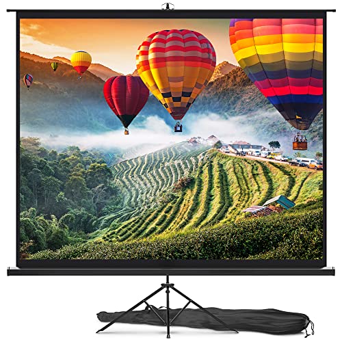 Pyle Universal Projector Screen w/Stand - 120-Inch