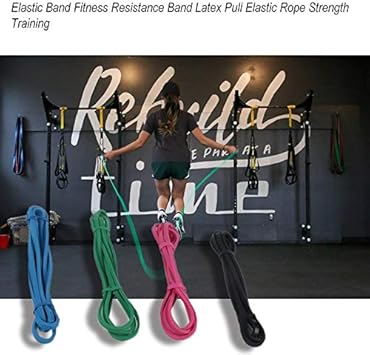Compra HT Elastic Band Fitness Resistance Band Latex Pull Elastic ...
