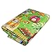 SIMPVALE Baby Crawling Mat Double-Sided Foam Waterproof Floor Mat Drawing Alphabet Figures Animals Pattern 70.8''X47.2''X0.2''