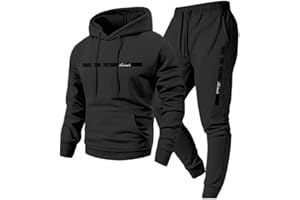 ZGHQHCDRH Track Suits for Men Set Workout Long Sleeve Hoodies and Sweatpants Jogging Suits Baggy Y2k Activewear Sports