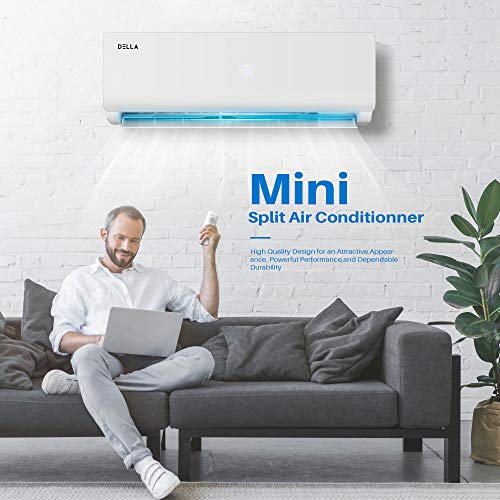 DELLA 12000 BTU Mini Split Air Conditioner & Heater Ductless Inverter