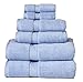 Luxurious 900 GSM Egyptian Cotton 6-piece Towel Set - Light Blue