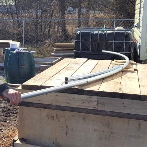 Bootstrap Farmer Hoop Bender 24ft Wide Greenhouse - Pole Bender