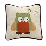 Lambs & Ivy Echo Decorative Pillow - Owl