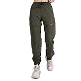 ZhaaDee Women's Cargo Joggers Pants Lightweight Athletic Outdoor Travel Hiking Quick Dry Workout Pants
