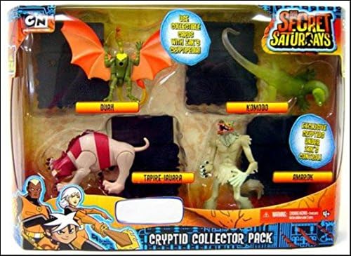 The Secret Saturdays Exclusive Collector Pack Cryptid (Duah, Komodo, Tapire-Iauara and Amarok)