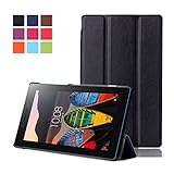 Lenovo Tab 3 Essential Case, Pasonomi Ultra Slim Lightweight PU Leather Folio Case Stand Cover for 7