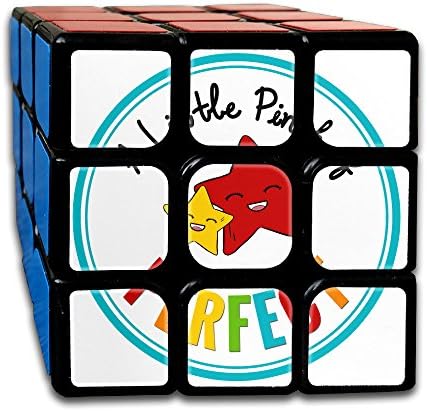 Cartyp 3x3x3 Sticker Speed Cube Smooth Magic Cube Puzzle Toys