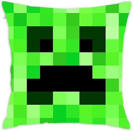 Hsdfnmnsv Pixel Face Pattern Fits For Minecraft Creeper Game