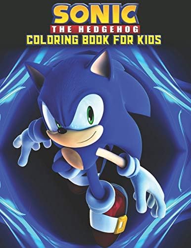 Sonic The Hedgehog Coloring Book Kids 