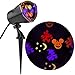 Disney Mickey Multi-Function Red/Orange/Purple/Green Led Multi-Design Halloween Outdoor Stake Light Projector