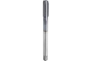 HARFINGTON M11x1.5x130mm Metric Thread Tap 6542 Cobalt High-Speed Steel TiCN Coated Plug Tap Right Hand Straight Flutes Screw