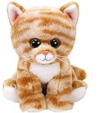 Ty Beanie Cleo 42305 - Cat Tiger Baby Plush Soft Toy - 15 cm