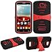 For Alcatel Onetouch Pop Icon Case Rugged Heavy Duty Armo Cover Red Stand A564c 7040