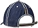 True Religion Men's Denim Raised Logo Ball Cap, Dark Indigo, One Size